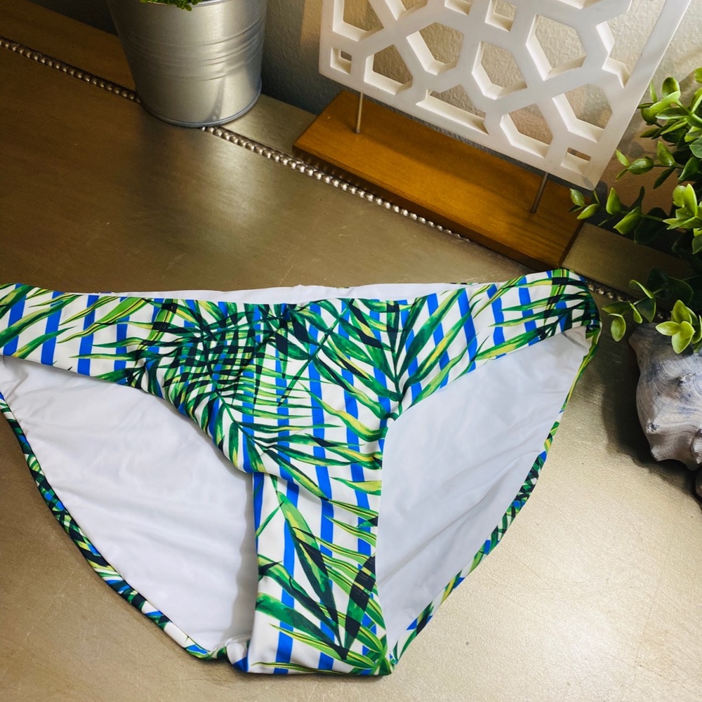 RED CARTER BAMBOO BIKINI BOTTOMS